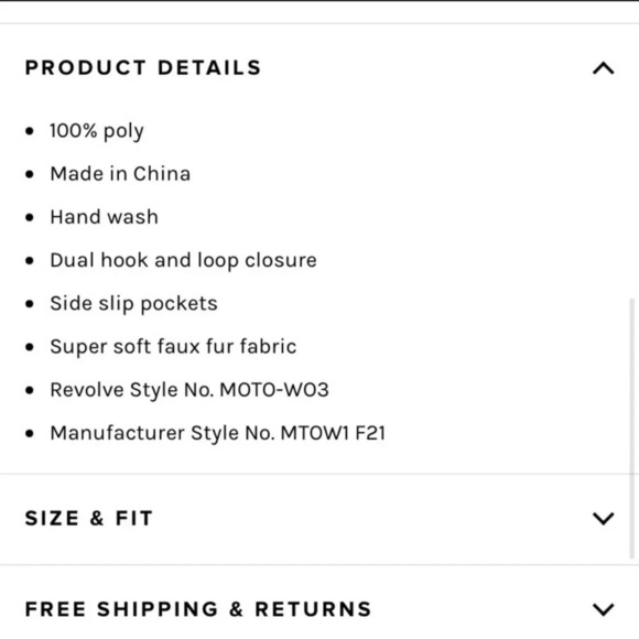 Revolve More To Come Payton Faux Fur Jacket in Beige - Picture 12 of 12